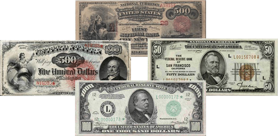 Collectible paper currency
